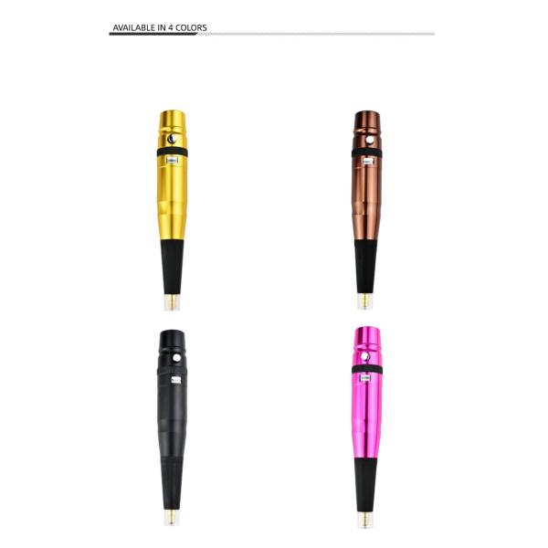 Rose Red Copper Permanent Makeup Machine Pen For Eyebrow Lips