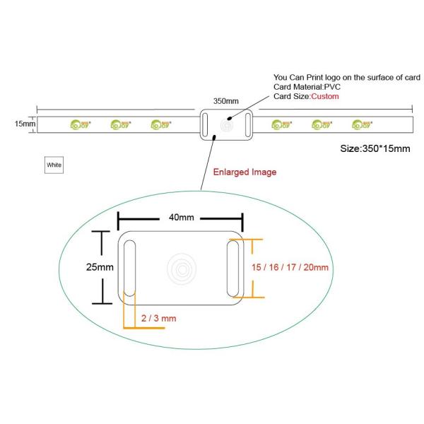 Customised Comfortable Disposable Wristband for Personalised Event Access Control