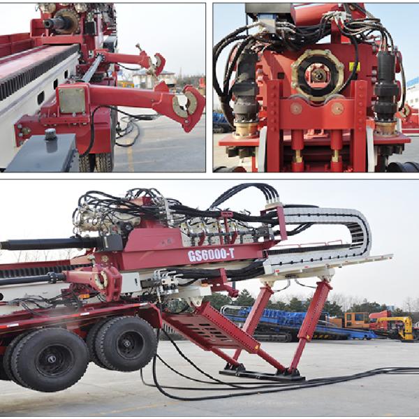 GS6000-TS HDD machine, underground pipeline, underground pipe laying, trenchless drill machine