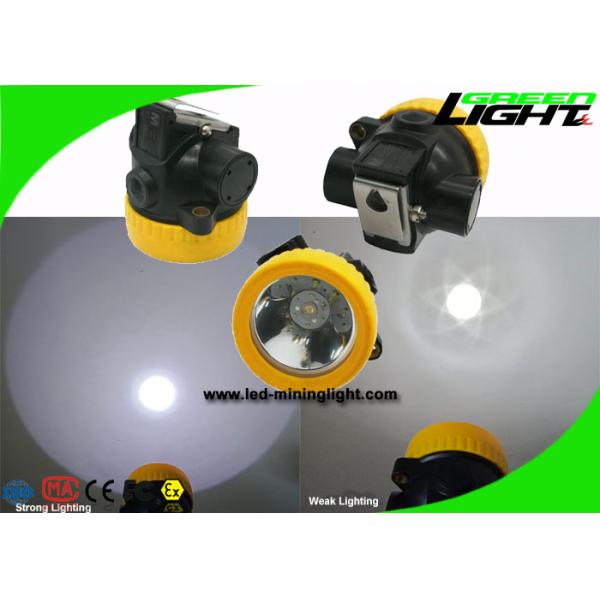 All In One Mining Hard Hat Lights 1 Year Warranty With Engineer Plastic Material