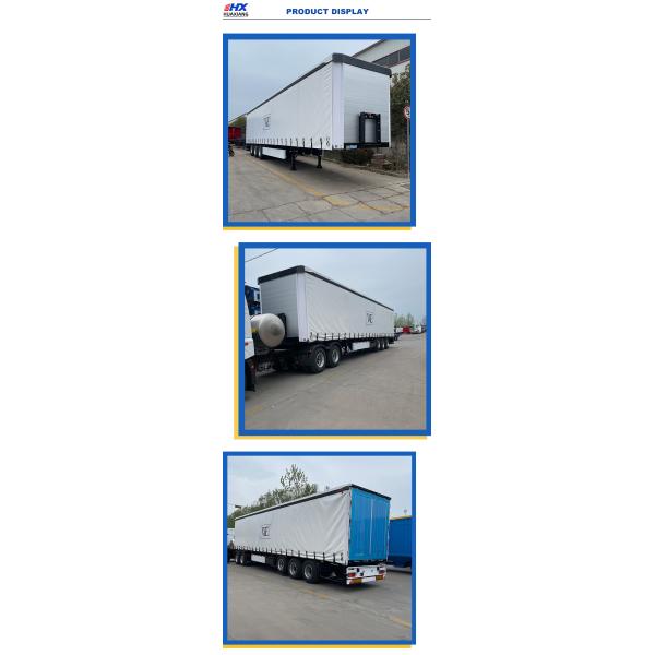 Customers Optional Dry Van Semi Trailer Cargo Box Container with Customizable Features