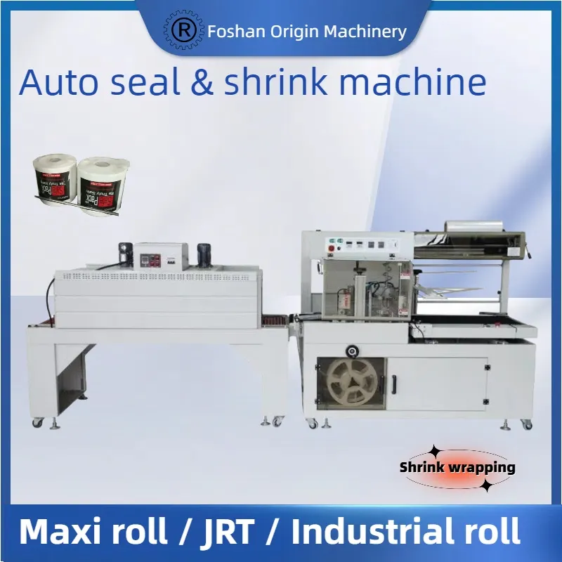 High efficiency fully Automatic Toilet Roll Rewinding Machine Production LINE with good price