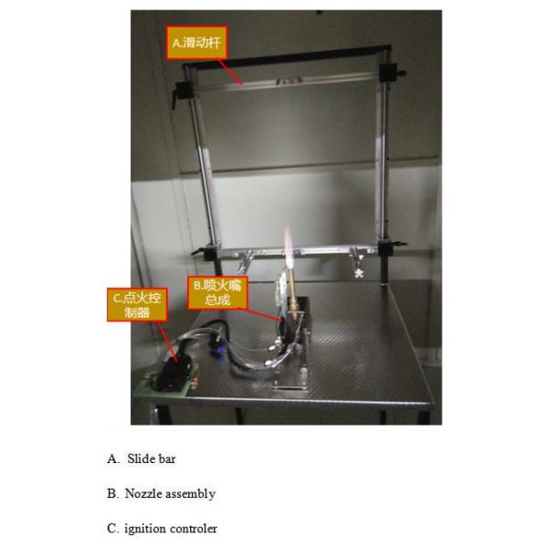 AC220V 160kPa Wire Cable Flammability Test Chamber