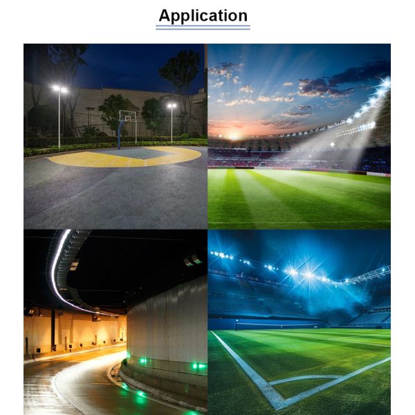 KCD Stadium Motion Sensor Adjustable LED Floodlight IP66 Waterproof Outdoor 20w-200w LED Flood Light