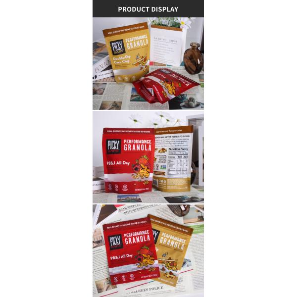 Customized Oem 750g Snack Packaging Bags Damp Proof