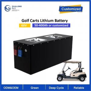 China 60V Lithium LiFePO4 OEM Power Battery Pack With Forklift AGV RGV Golf Cart Robot Motorcycles Scooter With 6000cycles on sale