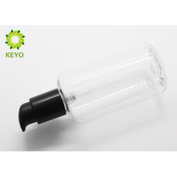 Transparent PET Shampoo And Conditioner Bottles 200ml With Self Lock Pump