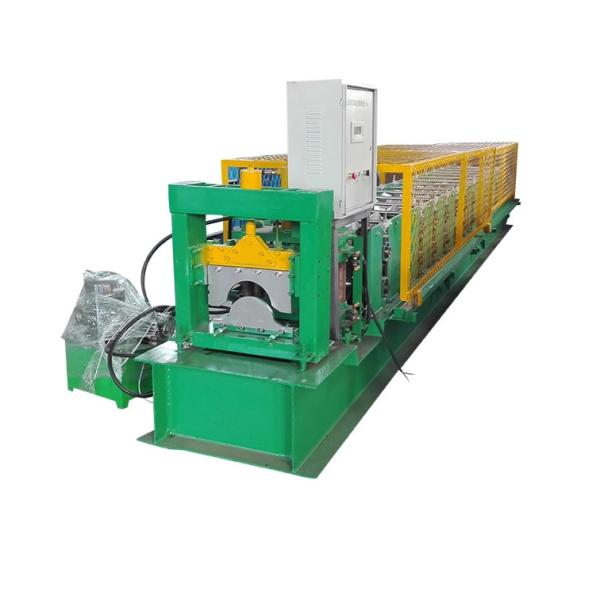 Color Steel Roofing Sheet Ridge Capping Tile Roll Forming Machine