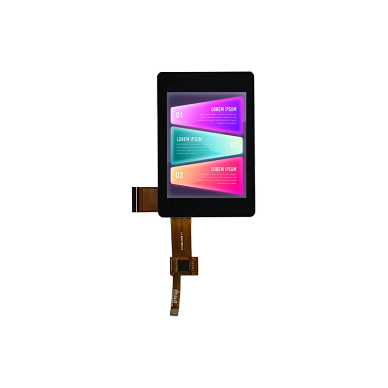 2.8‑inch 240×320 full‑viewing‑angle transflective wide‑temperature multi‑interface LCD module with capacitive touch