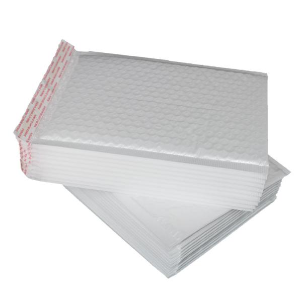 white plastic bubble packaging envelope Poly matte shipping bubble bag packaging padded envelopes Waterproof Envelope