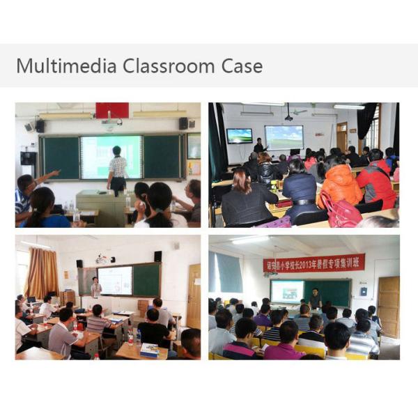 106 Inch Smart Interactive Whiteboard with 4K Resolution and Bluetooth Connection for Conference Rooms