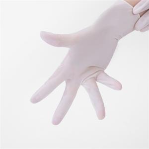China Disposable Sterilized Rubber Surgical Gloves , Safety Latex Examination Gloves on sale