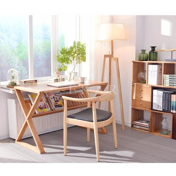 New Style Computer Table Study Solid Wood Book Desk