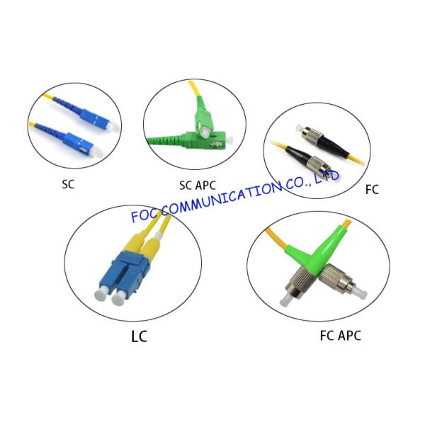 Simplex or Duplex SC Optical Fiber Pigtail with FTTH Indoor Cable High Stability