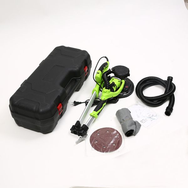 Foldable, Self-suction, Long-handled Wall Sander/polisher / with Dual Light Strips / Dust-free Wall Putty Machine / Power Tools