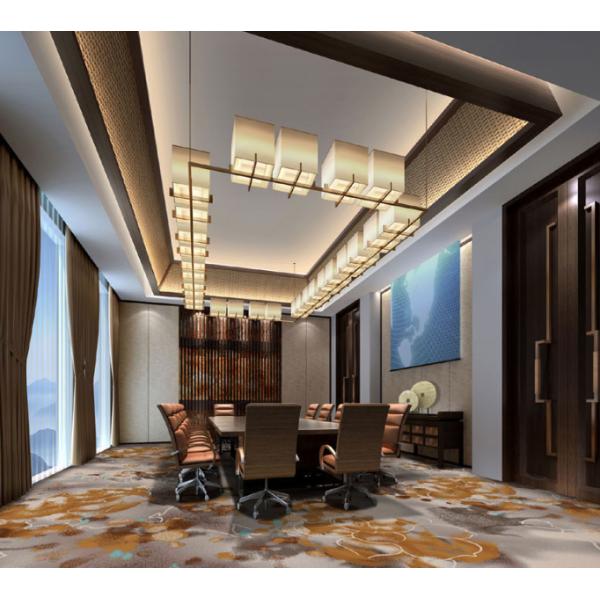 Polyester printed carpet cut pile 5-10mm width 4M