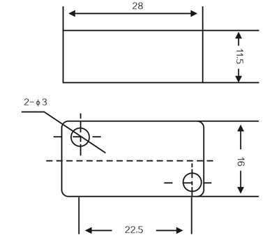 LMF22 Inductive Proximity Sensor Infrared , 2 Wire Proximity Switch Straight Connector CE