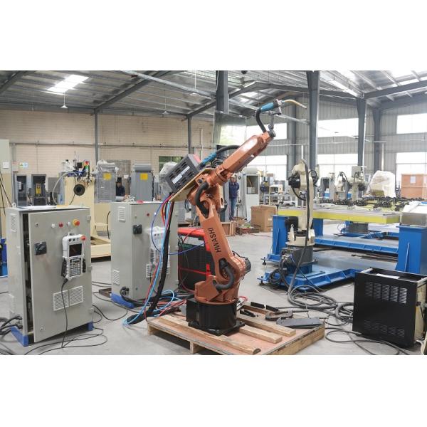 6 Axis Automatic Aluminium Welding Robot robot ，6 axis for Car Radiator