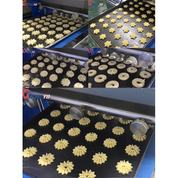 220V High Productivity Biscuit Making Machine for Cookie Manufacturing