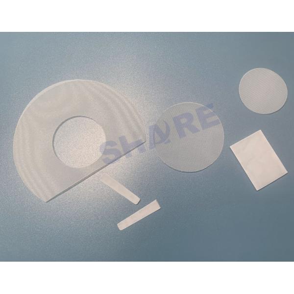 Micron 100 150 200 250 μM Polyester Filter Mesh Shapes Discs For Tea Filter