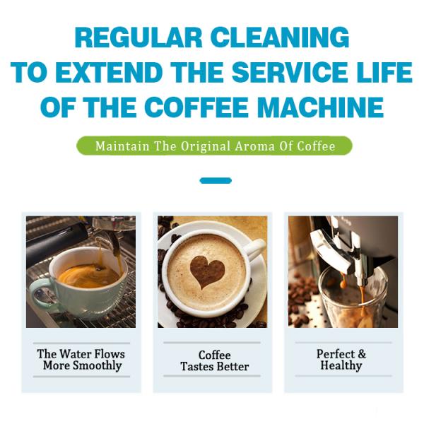 50%-80% Active Ingredient Content Coffee Machine Tablet Cleaner for Advanced Cleaning