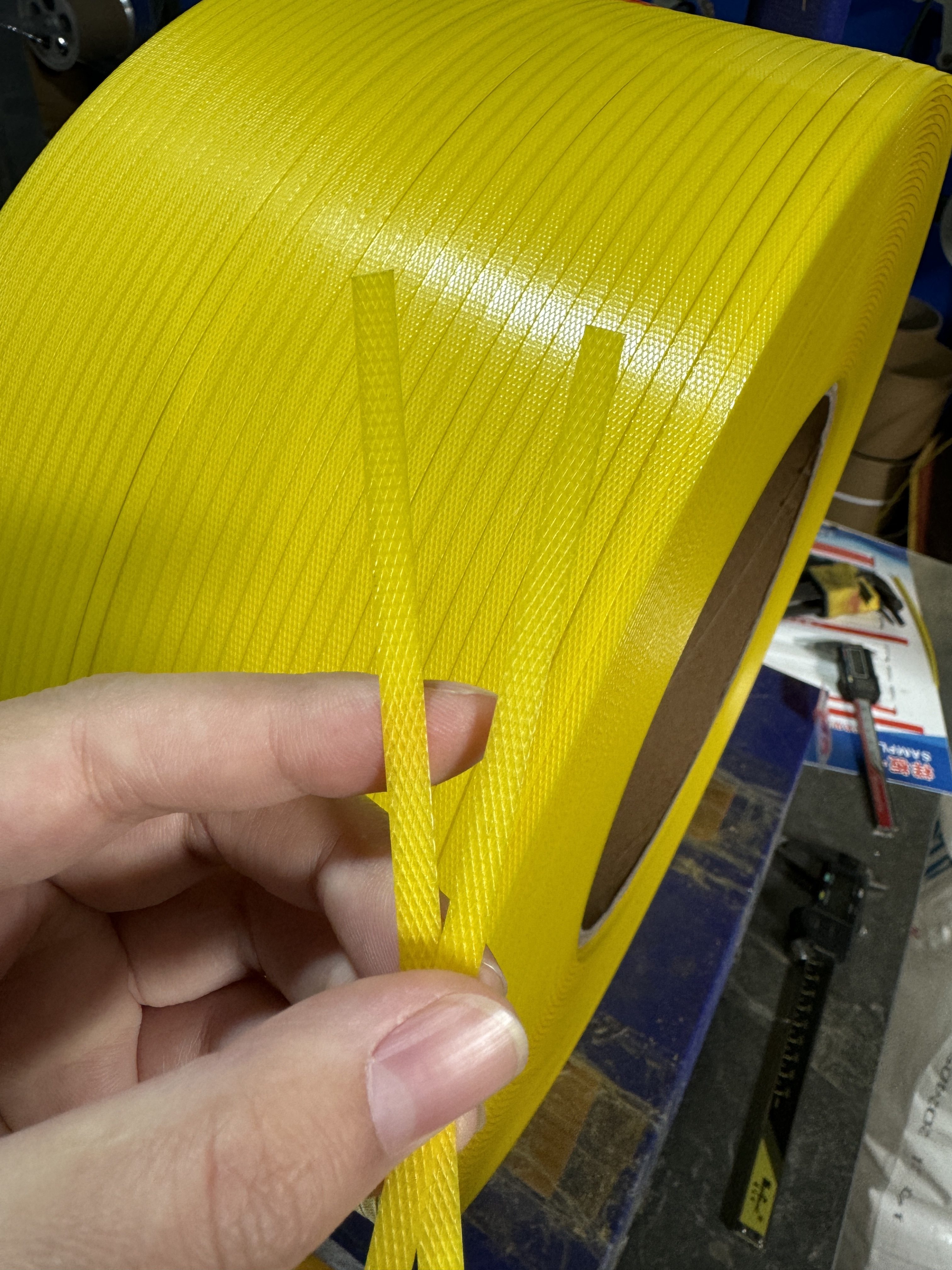 PP polypropylene material packing straps12mm transparent PP packing belt for automatic strapping machines