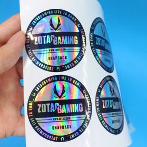 Quality Debossing Laser Printing Waterproof Adhesive Label Glossy Lamination for sale