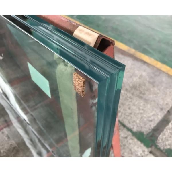 Flat Polished Edge Work Laminated Glass Colored Window for Multiple Layers of Safety