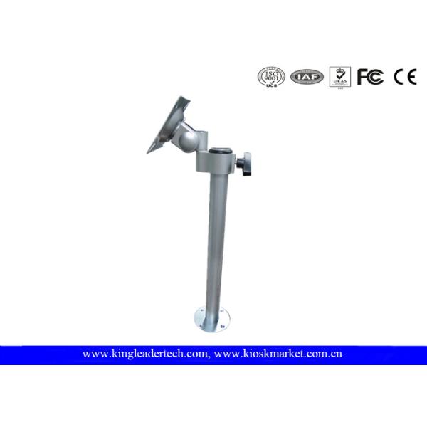 360 Degree Adjustable Secure Ipad Enclosure Desktop With 400 mm round pole