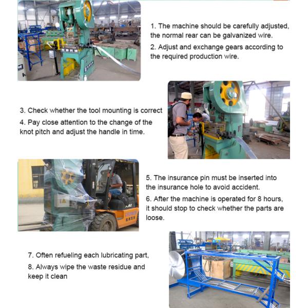 Concertina Barbed Wire Making Machine , Automatic Razor Barbed Wire Machine