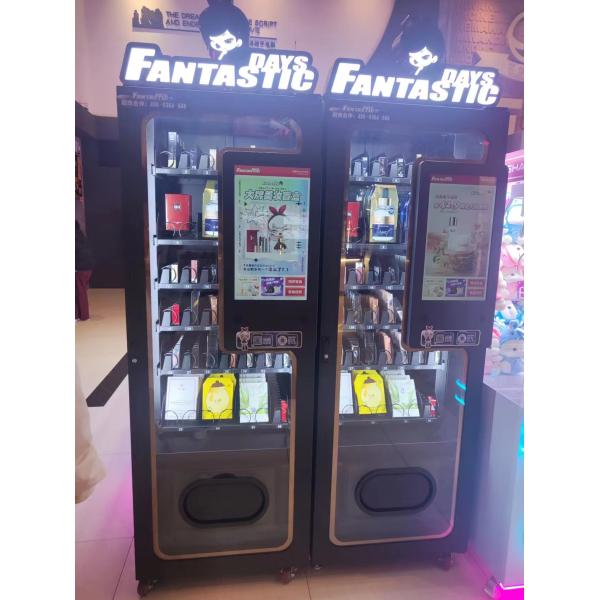 New Design Digital Screen Beauty Products Vending Cosmetics Eyelash Lipstick Vending Machine