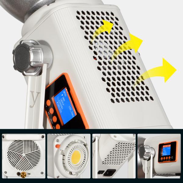Yidoblo 300W Flash Light Strobe LED Light Flash Light Strobe LED System with Bowens Mount
