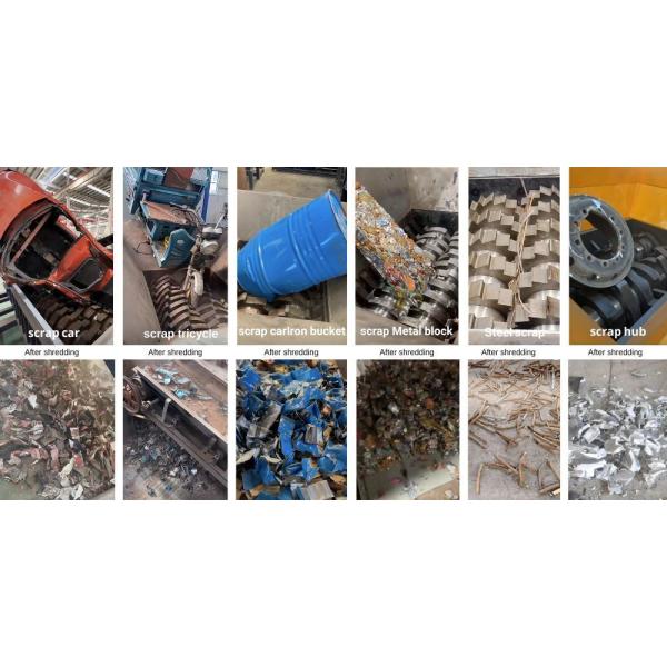 Dual Shaft Multi Function Shredder for Cigarette Packaging Box Cardboard Recycling