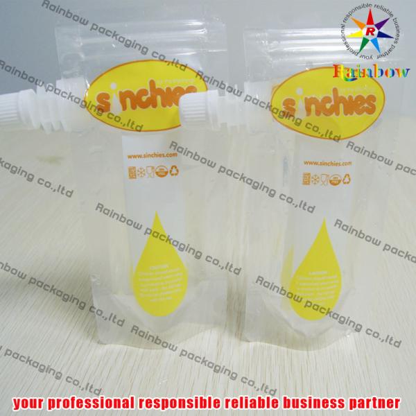 Liquid PET / NY / PE Spout Pouch Packaging Recyclable Doypack