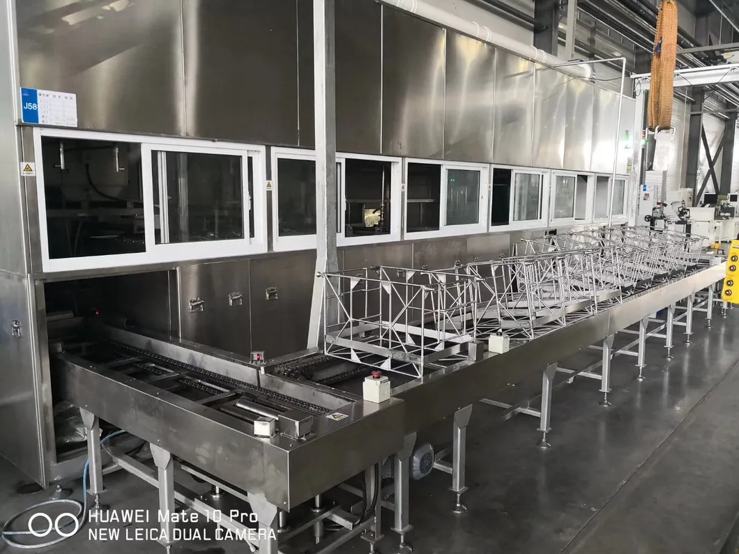 Fully Automatic Gantry Ultrasonic Cleaner Machine PLC Control for Industrial Components