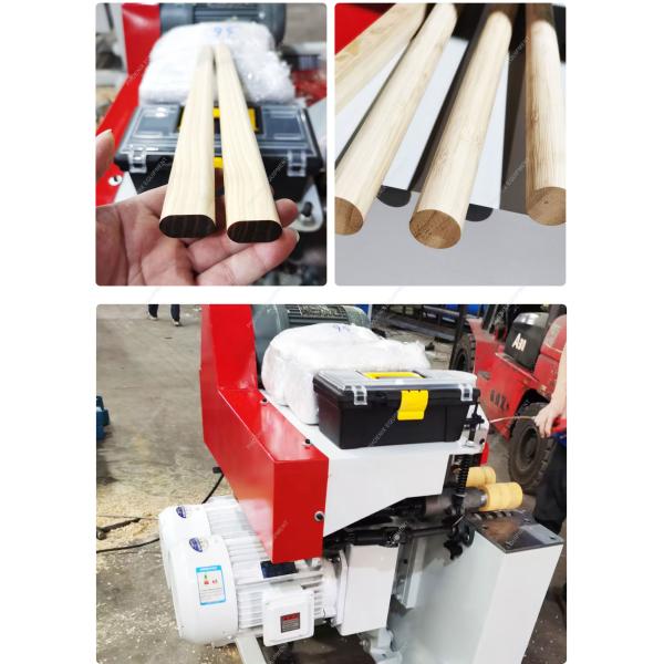Automatic Feeding Speed Multi-Purpose Wood Processing Machine for Round Bar Production