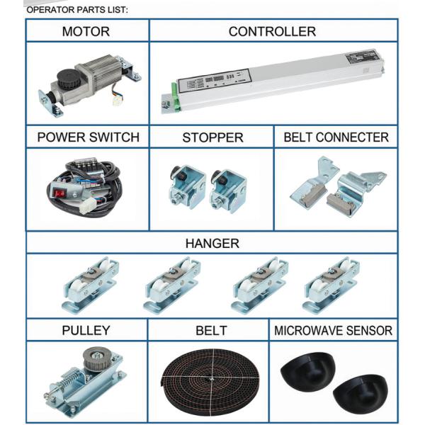 Automatic Sliding Door Operator YW-125, Sliding Door System, Automatic Slide Door Opener