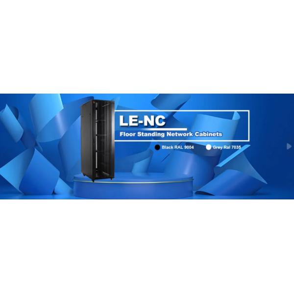 Customized SPCC Server Rack Network Cabinet With Vented Door 19 Inch 12U