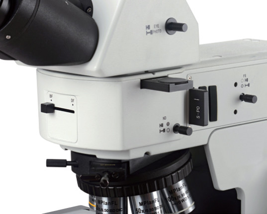 Semi Apochromatic Optical Metallurgical Microscope Objective 400x Trinocular Head