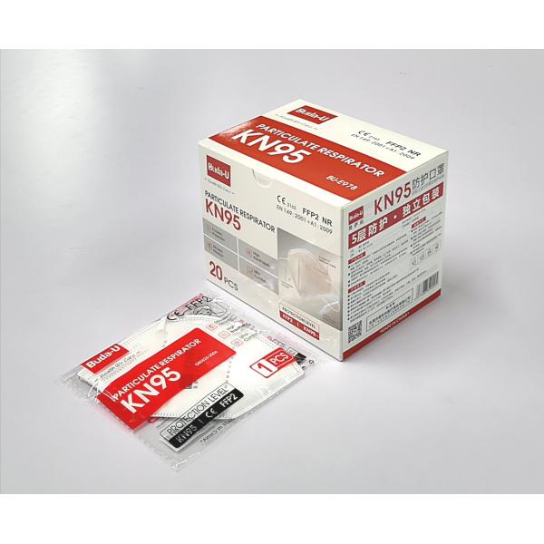 Individual Package KN95 Protection Mask Comfortable And Breathable KN95 Particulate Respirator