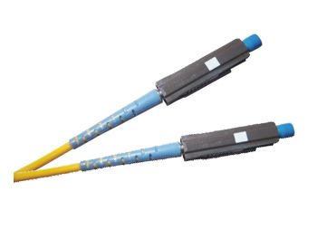PVC Jacket Simplex Fiber Optic Patch Cord Excellent Optical Performance