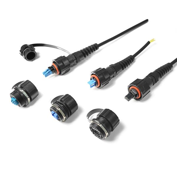 IP67 FTTX waterproof ODVA LC SC MPO fiber optic outdoor patch cable