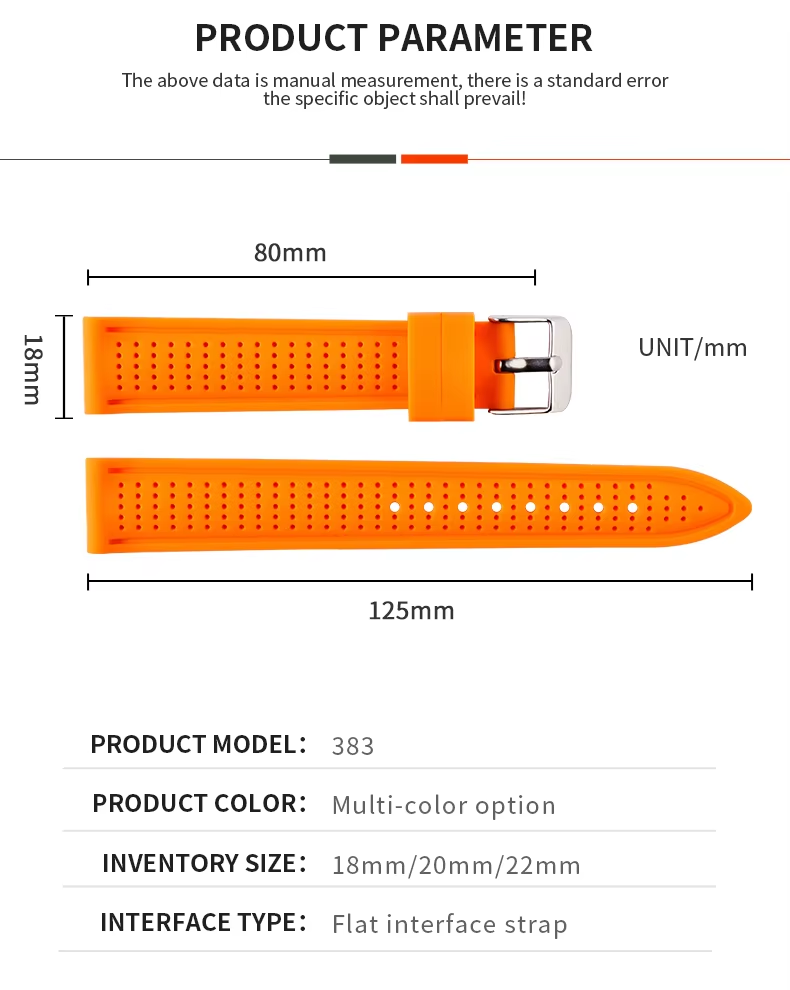 Micro-Pore Eco-Friendly Soft Silicone Smartwatch Strap · Customizable Logo | OEM/ODM - China Manufacturer SHX