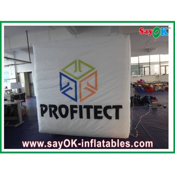 Party Oxford Cloth Custom Inflatable Products , Advertsing Inflatable Cube