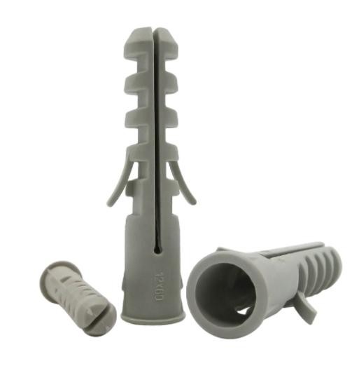 M10 Symmetrical Plastic Wall Plug Screw Fastener Self Tapping