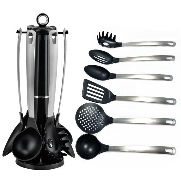 Professional Chef Kitchen Cooking Utensils Set ISO9001 Attested Cookware Sets