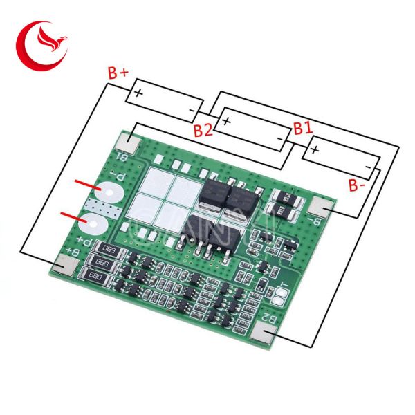 3S 15A 11.1V 12V 12.6V Phosphate Battery Electronic Pcb Board led pcb assembly