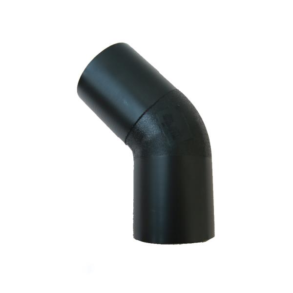 Plastic Butt Fusion Hdpe 45 Degree Elbow DN 20