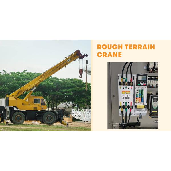 High Speed 75KW Variable Frequency Drive Carry Deck Crane VFD For Crane