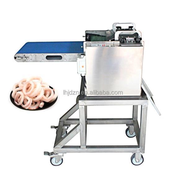 squid ring cutting machine/squid flower cutting machine